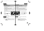 Preview for 19 page of Samsung SCD22 Owner'S Instruction Book