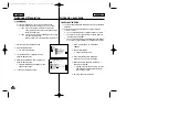 Preview for 46 page of Samsung SCD22 Owner'S Instruction Book