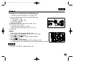 Preview for 71 page of Samsung SCD230 Owner'S Instruction Book