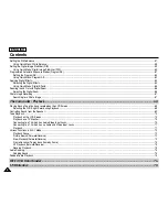 Preview for 8 page of Samsung SCD6550 - DuoCam MiniDV Camcorder Owner'S Instruction Book