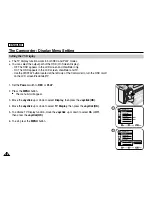 Preview for 40 page of Samsung SCD6550 - DuoCam MiniDV Camcorder Owner'S Instruction Book