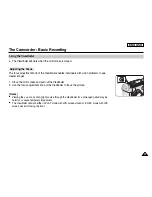 Preview for 41 page of Samsung SCD6550 - DuoCam MiniDV Camcorder Owner'S Instruction Book