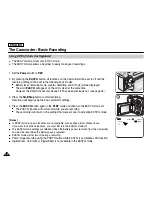 Preview for 46 page of Samsung SCD6550 - DuoCam MiniDV Camcorder Owner'S Instruction Book