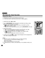 Preview for 48 page of Samsung SCD6550 - DuoCam MiniDV Camcorder Owner'S Instruction Book