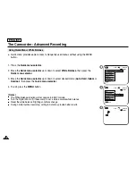 Preview for 62 page of Samsung SCD6550 - DuoCam MiniDV Camcorder Owner'S Instruction Book