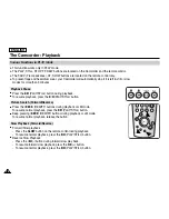 Preview for 76 page of Samsung SCD6550 - DuoCam MiniDV Camcorder Owner'S Instruction Book