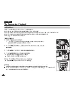 Preview for 78 page of Samsung SCD6550 - DuoCam MiniDV Camcorder Owner'S Instruction Book