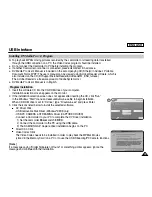 Preview for 83 page of Samsung SCD6550 - DuoCam MiniDV Camcorder Owner'S Instruction Book