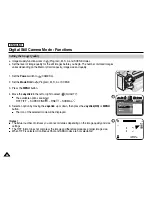 Preview for 90 page of Samsung SCD6550 - DuoCam MiniDV Camcorder Owner'S Instruction Book