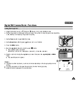 Preview for 91 page of Samsung SCD6550 - DuoCam MiniDV Camcorder Owner'S Instruction Book