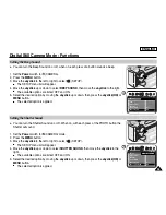 Preview for 97 page of Samsung SCD6550 - DuoCam MiniDV Camcorder Owner'S Instruction Book