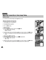 Preview for 108 page of Samsung SCD6550 - DuoCam MiniDV Camcorder Owner'S Instruction Book