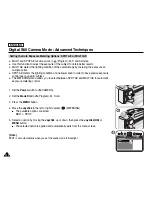 Preview for 118 page of Samsung SCD6550 - DuoCam MiniDV Camcorder Owner'S Instruction Book