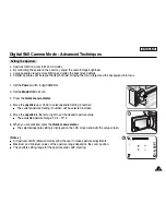 Preview for 121 page of Samsung SCD6550 - DuoCam MiniDV Camcorder Owner'S Instruction Book