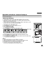 Preview for 123 page of Samsung SCD6550 - DuoCam MiniDV Camcorder Owner'S Instruction Book