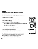 Preview for 124 page of Samsung SCD6550 - DuoCam MiniDV Camcorder Owner'S Instruction Book