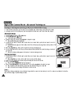 Preview for 136 page of Samsung SCD6550 - DuoCam MiniDV Camcorder Owner'S Instruction Book