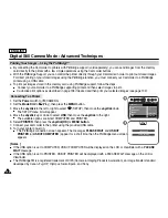 Preview for 140 page of Samsung SCD6550 - DuoCam MiniDV Camcorder Owner'S Instruction Book