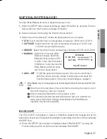 Preview for 21 page of Samsung SCO-2081R Series User Manual