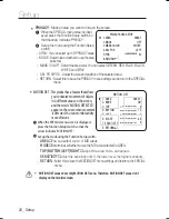 Preview for 26 page of Samsung SCO-2081R Series User Manual