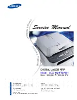 Preview for 1 page of Samsung SCX 4828FN - Laser Multi-Function Printer Service Manual