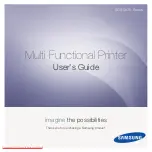 Samsung SCX-4x25 Series User Manual preview