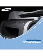 Samsung SCX 5530FN - Multifunction Printer/Copy/Scan/Fax User Manual preview