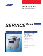 Preview for 1 page of Samsung SCX-5835FN Service Manual