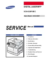 Preview for 1 page of Samsung SCX-6320F Service Manual