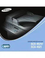 Samsung SCX4521F - B/W Laser - All-in-One User Manual preview