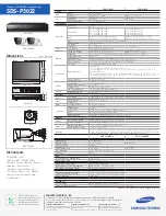 Preview for 2 page of Samsung SDS-P3022 Features & Specifications