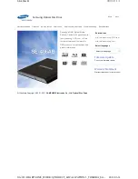 Samsung SE-406AB User Manual preview