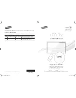 Samsung Series 4000 User Manual preview