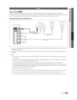 Preview for 43 page of Samsung Series 7+ 7000 PN58C7000 Manual Del Usuario