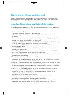 Preview for 3 page of Samsung SF-150T Operator'S Manual