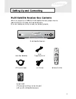 Preview for 9 page of Samsung SIR-S60W Owner'S Manual