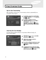 Preview for 36 page of Samsung SIR-S60W Owner'S Manual