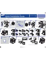 Samsung SL-M2870FW Quick Installation Manual preview