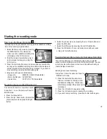 Preview for 24 page of Samsung SL30 - Digital Camera - Compact User Manual