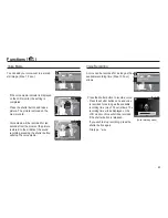 Preview for 44 page of Samsung SL30 - Digital Camera - Compact User Manual