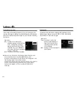 Preview for 49 page of Samsung SL30 - Digital Camera - Compact User Manual