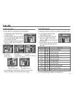 Preview for 64 page of Samsung SL30 - Digital Camera - Compact User Manual