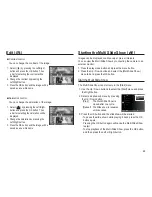 Preview for 66 page of Samsung SL30 - Digital Camera - Compact User Manual