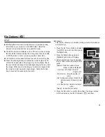 Preview for 70 page of Samsung SL30 - Digital Camera - Compact User Manual