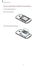 Preview for 12 page of Samsung SM-G110H User Manual