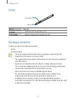 Preview for 10 page of Samsung SM-P605 User Manual