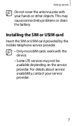 Preview for 5 page of Samsung SM-P605M Quick Start Manual