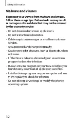 Preview for 30 page of Samsung SM-P605M Quick Start Manual