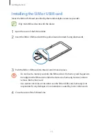 Preview for 11 page of Samsung SM-P901 User Manual