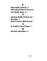 Preview for 109 page of Samsung SM-R350 Health And Safety And Warranty Manual